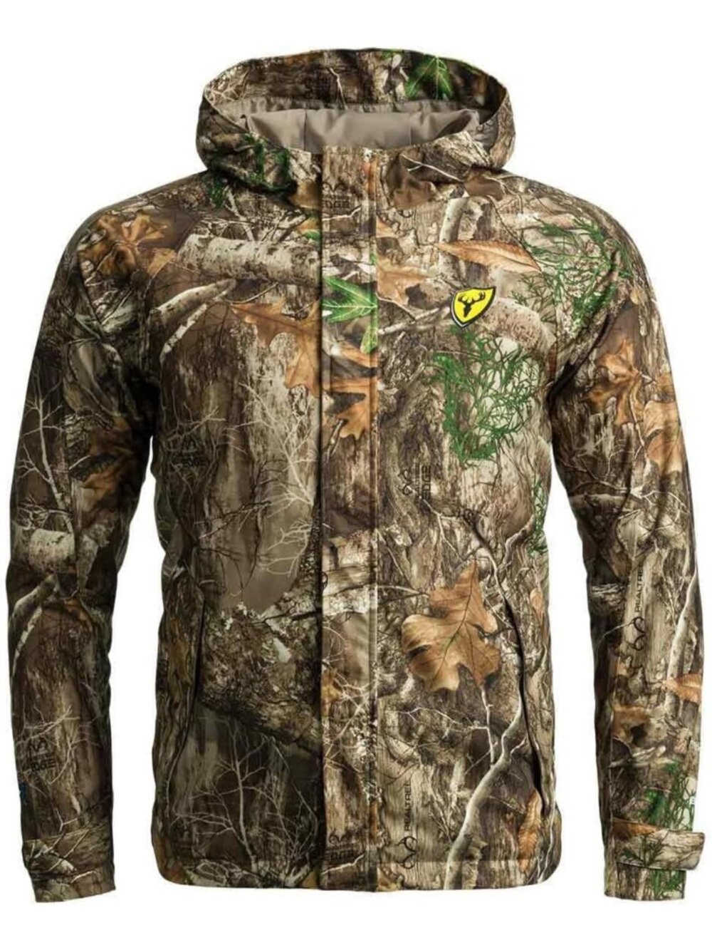 Lightweight Waterproof Breathable Camo Rain Jacket for Men - Outdoor Gear